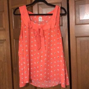 Lauren Conrad Disney Collection Heart-Print Blouse